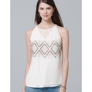 NWT WHITE HOUSE BLACK MARKET BLOUSE S.